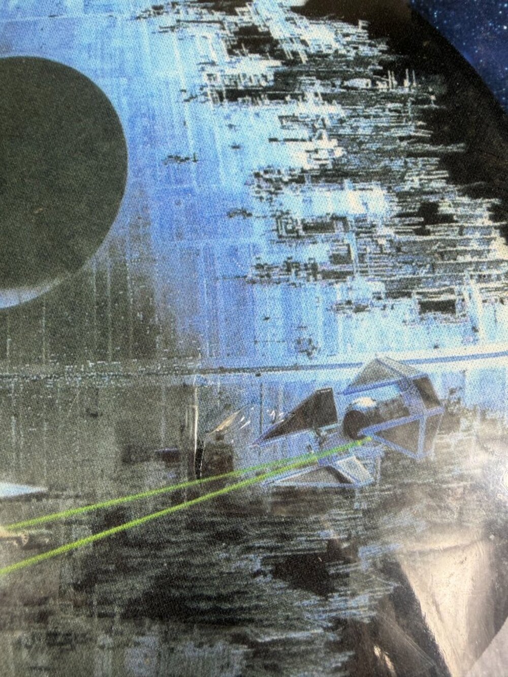 Vintage Star Wars Death Star Computer Mouse Pad NOS Sealed Lucasfilm HandStands - Picture 3 of 4